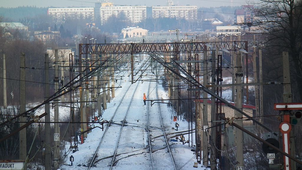 Z wiaduktu Białystok Starosielce